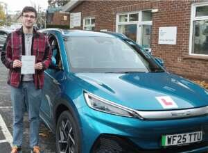 Automatic driving course pass in Newton Abbot